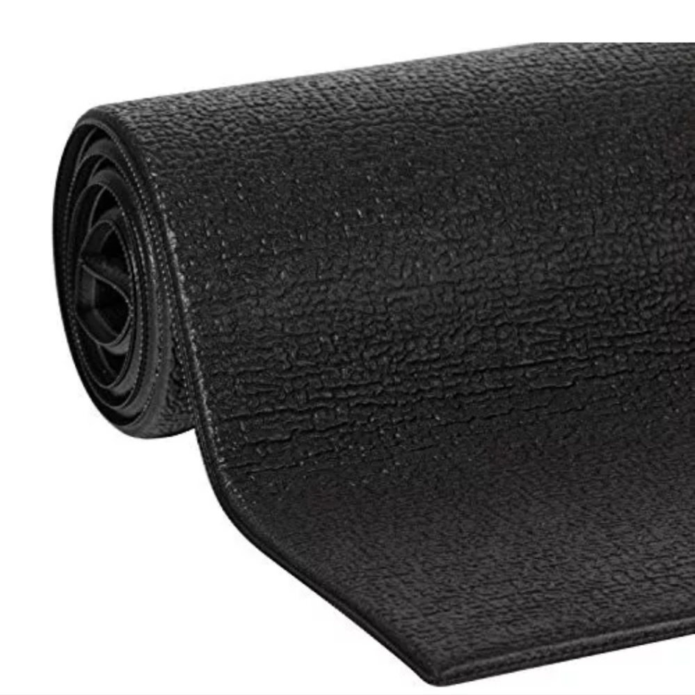 DUCK Brand Tapete Shop Rectangular 38X24.75 Black Solid Shop Mat Liner . New